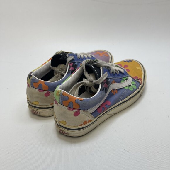 Vans Old Skool 36 DX Pyschedelic Floral AOP Boho Groovy Multicolor Women 7 US - Picture 2 of 14